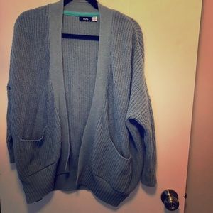 BDG blue wrap sweater